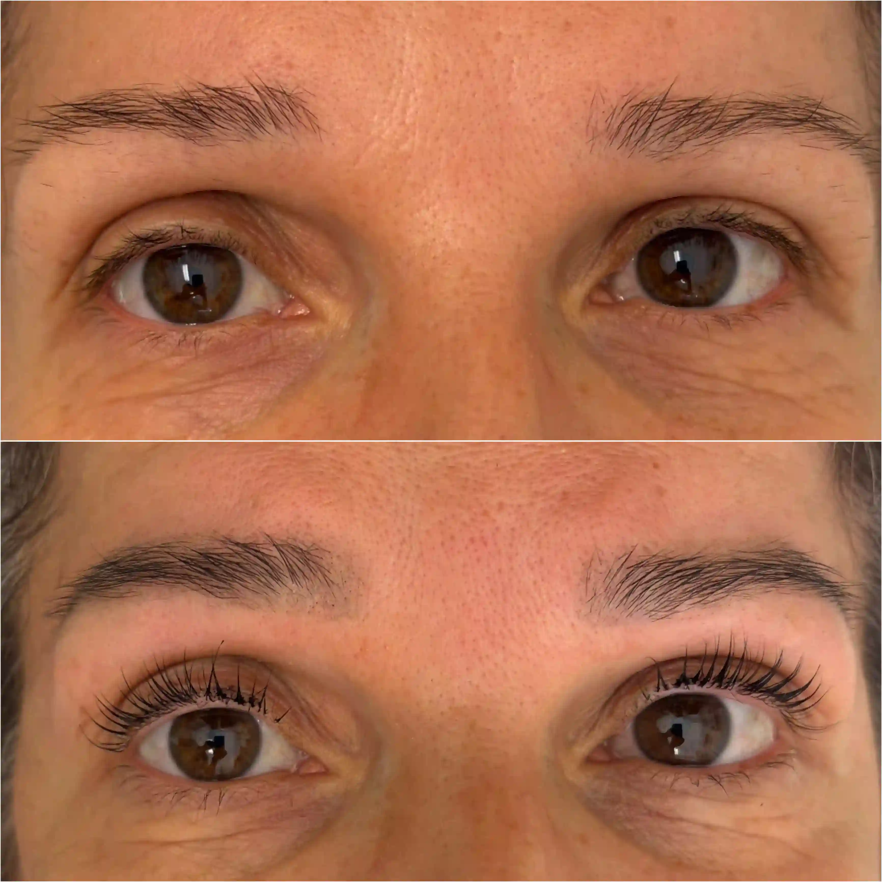 Laminazione ciglia eseguita nel centro estetico Enrica Beauty Lab a Firenze