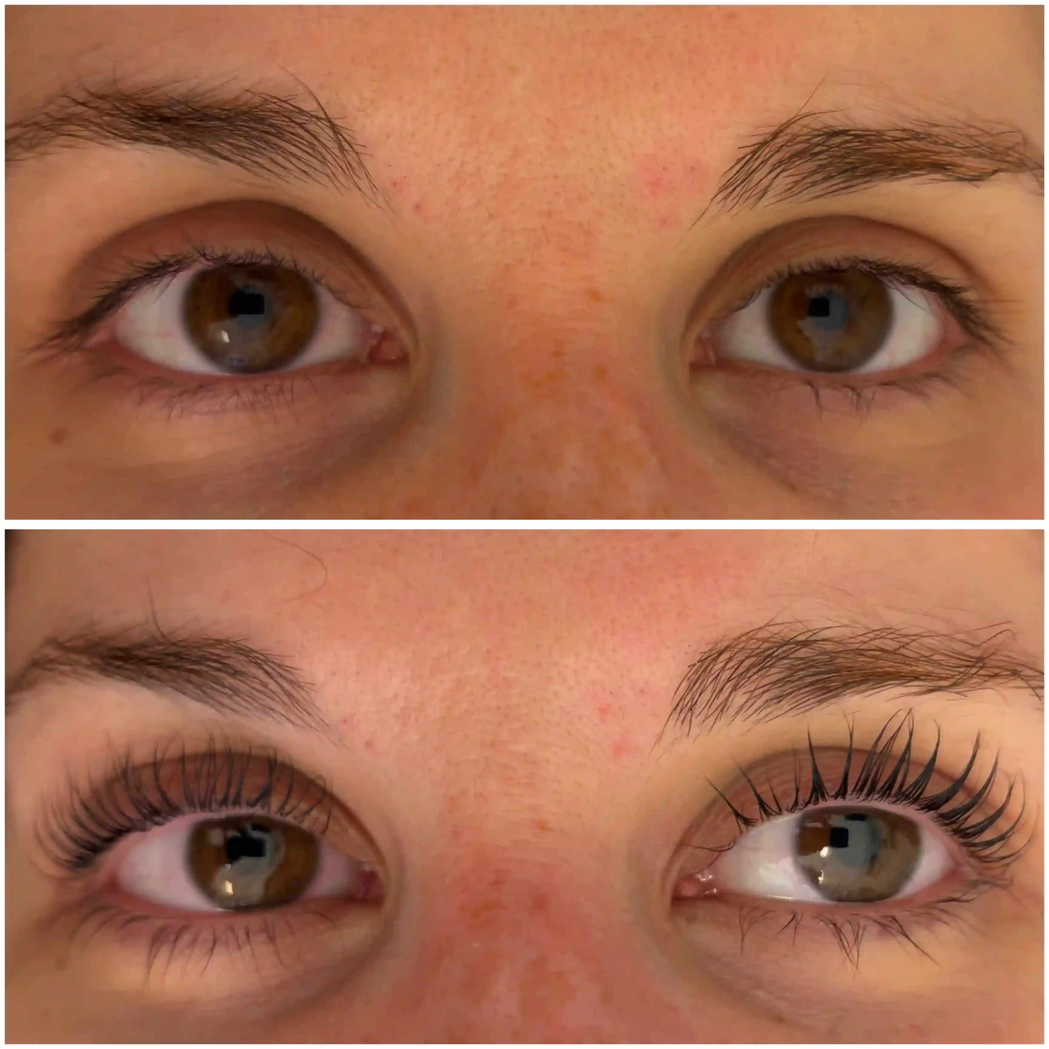 Laminazione ciglia eseguita nel centro estetico Enrica Beauty Lab a Firenze